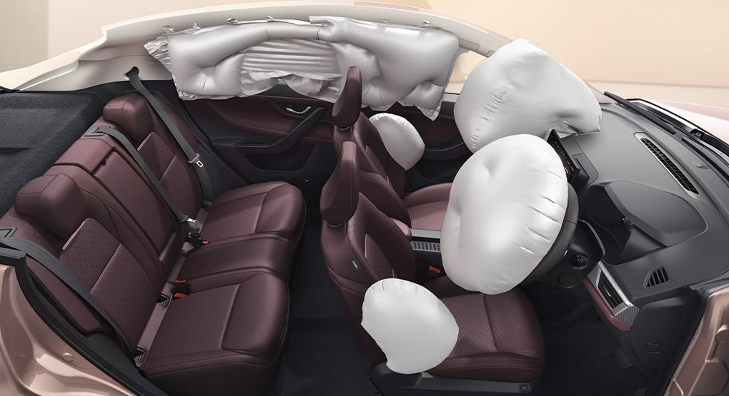 Six airbags