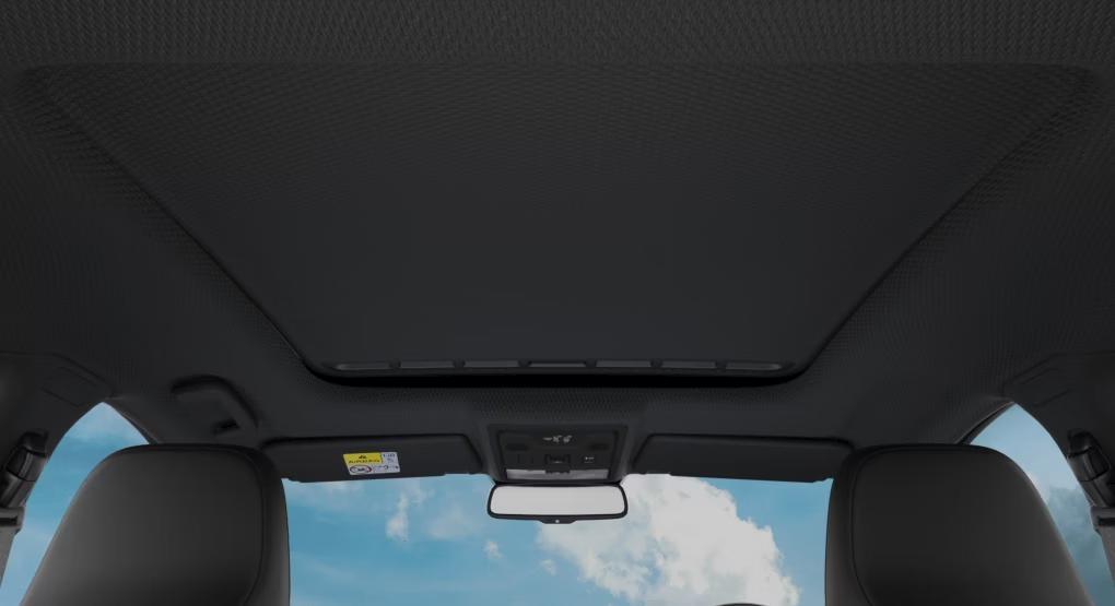 Panoramic sunroof