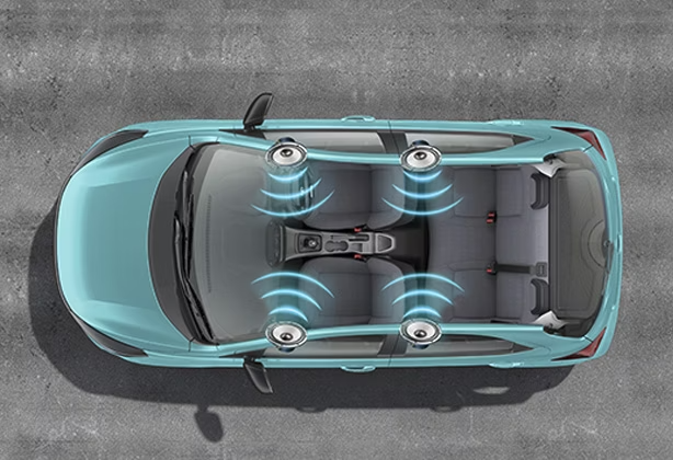 4-speaker audio system